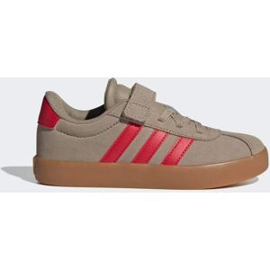 Adidas Chaussure VL Court 3.0 Blanch Cargo / Pure Ruby / Gold Metallic 33 1/2 - Publicité Adidas Chaussure VL Court 3.0 Blanch Cargo / Pure Ruby / Gold Metallic 33 1/2 - Publicité