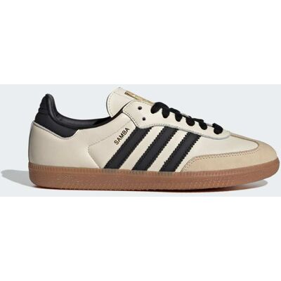 Adidas Chaussure Samba OG Cream White / Core Black / Sand Strata 44 - Publicité Adidas Chaussure Samba OG Cream White / Core Black / Sand Strata 44 - Publicité