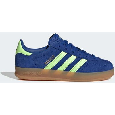 Adidas CHAUSSURE GAZELLE INDOOR Royal Blue / Green Spark / Gold Metallic 32 - Publicité Adidas CHAUSSURE GAZELLE INDOOR Royal Blue / Green Spark / Gold Metallic 32 - Publicité