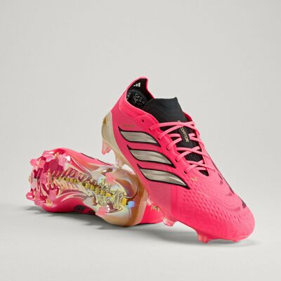 Adidas Chaussure de football PREDATOR ELITE Terrain souple Solar Turbo / Thermal Chrome / Core Black 40 - Publicité Adidas Chaussure de football PREDATOR ELITE Terrain souple Solar Turbo / Thermal Chrome / Core Black 40 - Publicité