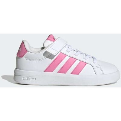 Adidas CHAUSSURE GRAND COURT 3.0 ENFANTS Cloud White / Bliss Pink / Bliss Pink 35 - Publicité Adidas CHAUSSURE GRAND COURT 3.0 ENFANTS Cloud White / Bliss Pink / Bliss Pink 35 - Publicité