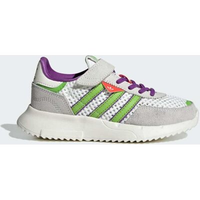 Adidas Retropy F2 Shoes Kids Core White / Semi Solar Green / Active Purple 31 - Publicité Adidas Retropy F2 Shoes Kids Core White / Semi Solar Green / Active Purple 31 - Publicité