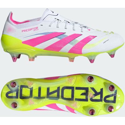 Adidas Chaussure Predator Elite Terrain gras Cloud White / Lucid Pink / Lucid Lemon 42 2/3 - Publicité Adidas Chaussure Predator Elite Terrain gras Cloud White / Lucid Pink / Lucid Lemon 42 2/3 - Publicité