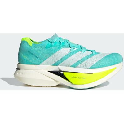 Adidas Chaussure Adizero Prime X3 Strung Flash Aqua / Zero Metalic / Lucid Lemon 43 1/3 - Publicité Adidas Chaussure Adizero Prime X3 Strung Flash Aqua / Zero Metalic / Lucid Lemon 43 1/3 - Publicité