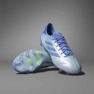 Adidas Chaussure Copa Pure 3 Elite Terrain souple Halo Blue / Blue Fusion / Lucid Lemon 40 - Publicité Adidas Chaussure Copa Pure 3 Elite Terrain souple Halo Blue / Blue Fusion / Lucid Lemon 40 - Publicité