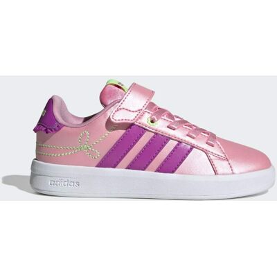 Adidas CHAUSSURE GRAND COURT 3.0 FILLES St Tropic Bloom / Purple Burst / Hi-Res Yellow 32 - Publicité Adidas CHAUSSURE GRAND COURT 3.0 FILLES St Tropic Bloom / Purple Burst / Hi-Res Yellow 32 - Publicité