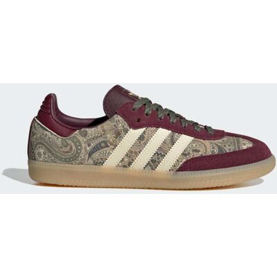 Adidas CHAUSSURE SAMBA OG X LIBERTY LONDON Maroon / Warm Vanilla / Olive Strata 47 1/3 - Publicité Adidas CHAUSSURE SAMBA OG X LIBERTY LONDON Maroon / Warm Vanilla / Olive Strata 47 1/3 - Publicité