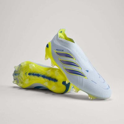 Adidas Chaussure de football sans lacets PREDATOR ELITE Terrain souple Crystal Sky / Ray Blue / Team Solar Yellow 2 38 - Publicité Adidas Chaussure de football sans lacets PREDATOR ELITE Terrain souple Crystal Sky / Ray Blue / Team Solar Yellow 2 38 - Publicité