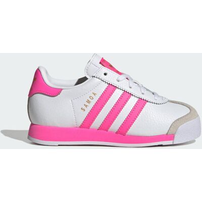 Adidas Chaussure Samoa Cloud White / Lucid Pink / Gold Metallic 28 - Publicité Adidas Chaussure Samoa Cloud White / Lucid Pink / Gold Metallic 28 - Publicité