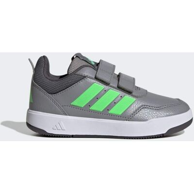 Adidas Chaussure Tensaur Sport 3.0 CF K Grey Three / Lime Burst / Grey Five 29 - Publicité Adidas Chaussure Tensaur Sport 3.0 CF K Grey Three / Lime Burst / Grey Five 29 - Publicité