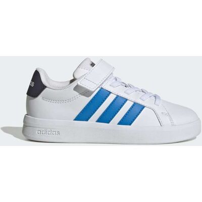 Adidas CHAUSSURE GRAND COURT 3.0 ENFANTS Cloud White / Lucid Ray Blue / Aurora Onix 35 - Publicité Adidas CHAUSSURE GRAND COURT 3.0 ENFANTS Cloud White / Lucid Ray Blue / Aurora Onix 35 - Publicité