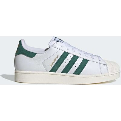 Adidas Chaussure SUPERSTARII Cloud White / Collegiate Green / Core White 49 1/3 - Publicité Adidas Chaussure SUPERSTARII Cloud White / Collegiate Green / Core White 49 1/3 - Publicité
