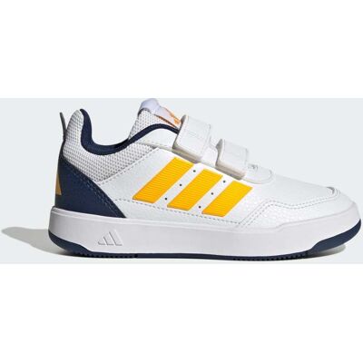 Adidas Chaussure Tensaur Sport 3.0 CF K Cloud White / Collegiate Gold / Collegiate Navy 38 - Publicité Adidas Chaussure Tensaur Sport 3.0 CF K Cloud White / Collegiate Gold / Collegiate Navy 38 - Publicité