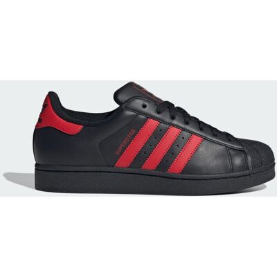 Adidas Chaussure Superstar II Core Black / Better Scarlet / Core Black 41 1/3 - Publicité Adidas Chaussure Superstar II Core Black / Better Scarlet / Core Black 41 1/3 - Publicité