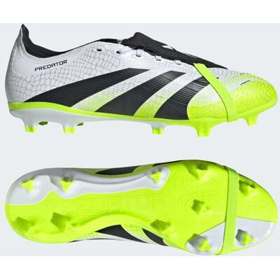 Adidas Chaussure Predator languette rabattue Terrain souple/Multi-surfaces Cloud White / Core Black / Lucid Lemon 45 1/3 - Publicité Adidas Chaussure Predator languette rabattue Terrain souple/Multi-surfaces Cloud White / Core Black / Lucid Lemon 45 1/3 - Publicité