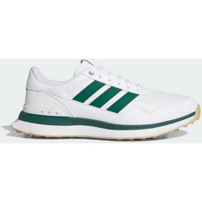 Adidas CHAUSSURE DE GOLF SANS CRAMPONS CUIR S2G 26 Cloud White / Collegiate Green / Gum 42 - Publicité Adidas CHAUSSURE DE GOLF SANS CRAMPONS CUIR S2G 26 Cloud White / Collegiate Green / Gum 42 - Publicité