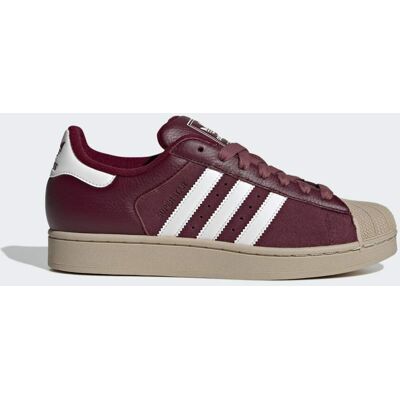 Adidas Chaussure SUPERSTARII Maroon / Core White / Khaki Three 46 2/3 - Publicité Adidas Chaussure SUPERSTARII Maroon / Core White / Khaki Three 46 2/3 - Publicité