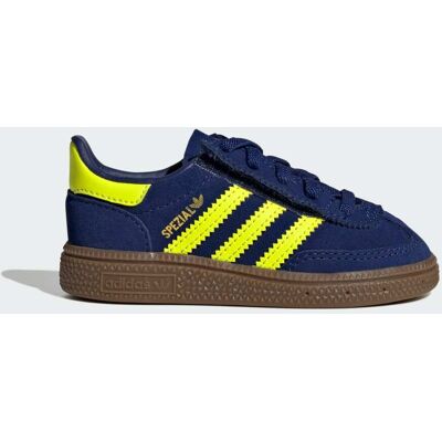 Adidas Chaussure lacets élastiques fermeture confortable Handball Spezial Enfants Victory Blue / Solar Yellow / Gum 26 - Publicité Adidas Chaussure lacets élastiques fermeture confortable Handball Spezial Enfants Victory Blue / Solar Yellow / Gum 26 - Publicité