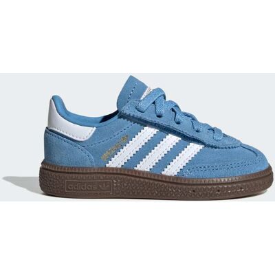 Adidas Chaussure lacets élastiques fermeture confortable Handball Spezial Enfants Light Blue / Cloud White / Gum 20 - Publicité Adidas Chaussure lacets élastiques fermeture confortable Handball Spezial Enfants Light Blue / Cloud White / Gum 20 - Publicité