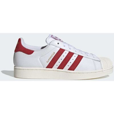 Adidas Chaussure SUPERSTARII Cloud White / Team Victory Red / Core White 40 2/3 - Publicité Adidas Chaussure SUPERSTARII Cloud White / Team Victory Red / Core White 40 2/3 - Publicité