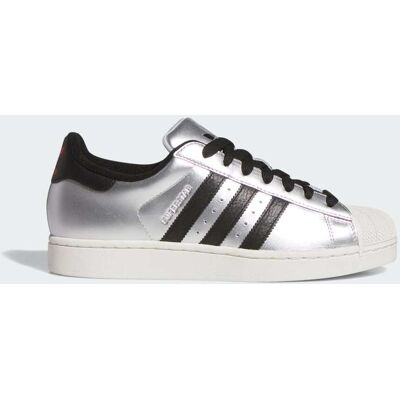 Adidas Chaussure SUPERSTAR II Silver Metallic / Core Black / Silver Metallic 44 2/3 - Publicité Adidas Chaussure SUPERSTAR II Silver Metallic / Core Black / Silver Metallic 44 2/3 - Publicité