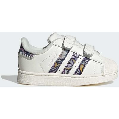 CHAUSSURE FERMETURE CONFORTABLE SUPERSTAR II ADIDAS LIBERTY LONDON Core White / Orchid Fusion / Gum 22 - Publicité CHAUSSURE FERMETURE CONFORTABLE SUPERSTAR II ADIDAS LIBERTY LONDON Core White / Orchid Fusion / Gum 22 - Publicité