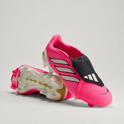 Adidas Chaussure de football languette rabattue Predator League Terrain souple Solar Turbo / Thermal Chrome / Core Black 36 2/3 - Publicité Adidas Chaussure de football languette rabattue Predator League Terrain souple Solar Turbo / Thermal Chrome / Core Black 36 2/3 - Publicité
