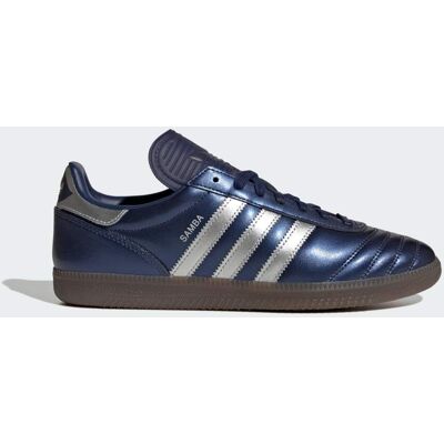 Adidas CHAUSSURE SAMBA JP Dark Blue / Silver Metallic / Gum 40 - Publicité Adidas CHAUSSURE SAMBA JP Dark Blue / Silver Metallic / Gum 40 - Publicité