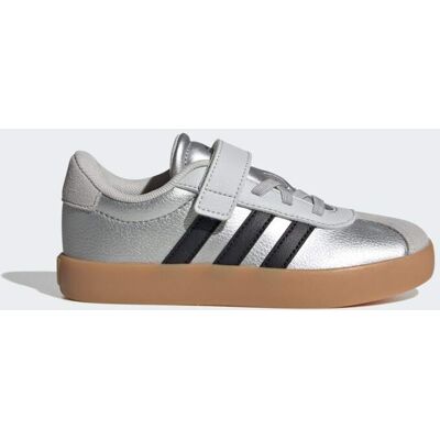Adidas Chaussure de skateboard VL Court 3.0 Enfants Silver Metallic / Core Black / Light Solid Grey 30 - Publicité Adidas Chaussure de skateboard VL Court 3.0 Enfants Silver Metallic / Core Black / Light Solid Grey 30 - Publicité