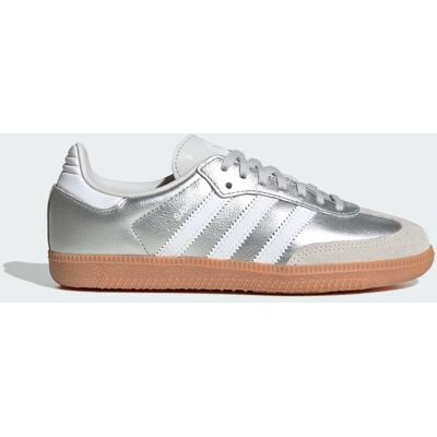 Adidas CHAUSSURE SAMBA OG Silver Metallic / Cloud White / Gum 39 1/3 - Publicité Adidas CHAUSSURE SAMBA OG Silver Metallic / Cloud White / Gum 39 1/3 - Publicité