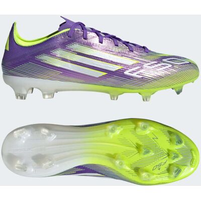 Adidas Chaussure F50 Pro Terrain souple Purple Rush / Cloud White / Lucid Lemon 39 1/3 - Publicité Adidas Chaussure F50 Pro Terrain souple Purple Rush / Cloud White / Lucid Lemon 39 1/3 - Publicité
