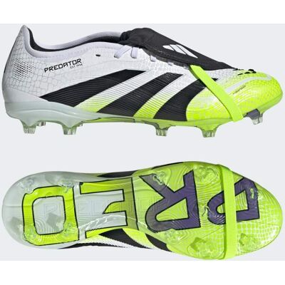 Adidas Chaussures Predator Pro à languette rabattable pour terrain souple Cloud White / Core Black / Lucid Lemon 45 1/3 - Publicité Adidas Chaussures Predator Pro à languette rabattable pour terrain souple Cloud White / Core Black / Lucid Lemon 45 1/3 - Publicité