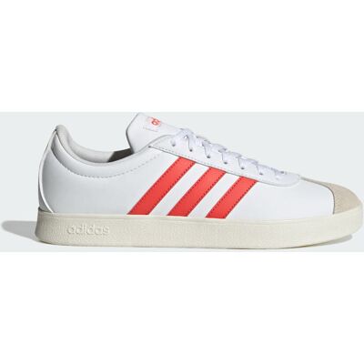 Adidas Chaussures VL Court Base Cloud White / Bright Red / Alumina 43 1/3 - Publicité Adidas Chaussures VL Court Base Cloud White / Bright Red / Alumina 43 1/3 - Publicité