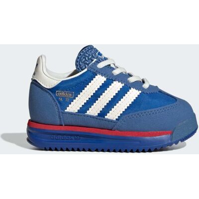 Adidas Chaussure lacets élastiques SL 72 RS Enfants Blue / Core White / Better Scarlet 26 - Publicité Adidas Chaussure lacets élastiques SL 72 RS Enfants Blue / Core White / Better Scarlet 26 - Publicité