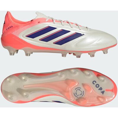 Adidas Chaussure Copa Pure3 Elite Terrain synthétique Off White / Lucid Blue / Signal Coral 39 1/3 - Publicité Adidas Chaussure Copa Pure3 Elite Terrain synthétique Off White / Lucid Blue / Signal Coral 39 1/3 - Publicité