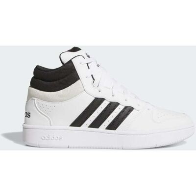 Adidas CHAUSSURE HOOPS MID CLASSIC Cloud White / Core Black / Orbit Grey 48 - Publicité Adidas CHAUSSURE HOOPS MID CLASSIC Cloud White / Core Black / Orbit Grey 48 - Publicité