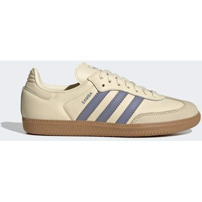 Adidas Chaussure Samba OG Cream White / Silver Violet / Gum 41 1/3 - Publicité Adidas Chaussure Samba OG Cream White / Silver Violet / Gum 41 1/3 - Publicité