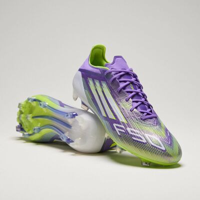 Adidas Chaussure F50 Elite Terrain souple Purple Rush / Cloud White / Lucid Lemon 39 1/3 - Publicité Adidas Chaussure F50 Elite Terrain souple Purple Rush / Cloud White / Lucid Lemon 39 1/3 - Publicité