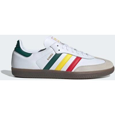 Adidas Chaussure Samba OG Cloud White / Yellow / Collegiate Green 37 1/3 - Publicité Adidas Chaussure Samba OG Cloud White / Yellow / Collegiate Green 37 1/3 - Publicité