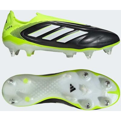 Adidas Chaussure Copa Pure 3 Elite Laceless Terrain gras Core Black / Cloud White / Lucid Lemon 40 - Publicité Adidas Chaussure Copa Pure 3 Elite Laceless Terrain gras Core Black / Cloud White / Lucid Lemon 40 - Publicité