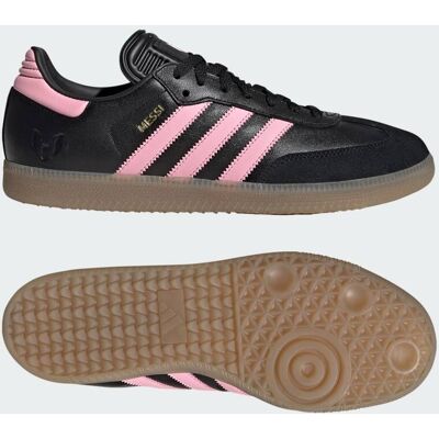 Adidas Chaussure Samba Messi Core Black / Gold Metallic / Gum 36 2/3 - Publicité Adidas Chaussure Samba Messi Core Black / Gold Metallic / Gum 36 2/3 - Publicité