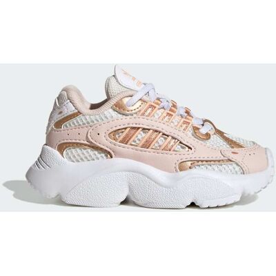 Adidas OZMILLEN Elastic Lace Shoes Wonder Quartz / Copper Metallic / Powder Coral 19 - Publicité Adidas OZMILLEN Elastic Lace Shoes Wonder Quartz / Copper Metallic / Powder Coral 19 - Publicité