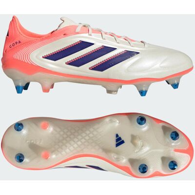 Adidas Chaussure Copa Pure3 Elite Terrain gras Off White / Lucid Blue / Signal Coral 38 2/3 - Publicité Adidas Chaussure Copa Pure3 Elite Terrain gras Off White / Lucid Blue / Signal Coral 38 2/3 - Publicité