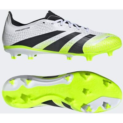 Adidas Chaussure Predator League Terrain souple / multi-surfaces Cloud White / Core Black / Lucid Lemon 41 1/3 - Publicité Adidas Chaussure Predator League Terrain souple / multi-surfaces Cloud White / Core Black / Lucid Lemon 41 1/3 - Publicité