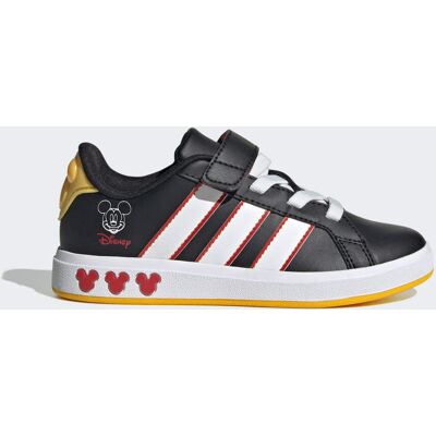 Chaussure adidas Disney Mickey Mouse Grand Court Enfants Core Black / Cloud White / Collegiate Red 33 - Publicité Chaussure adidas Disney Mickey Mouse Grand Court Enfants Core Black / Cloud White / Collegiate Red 33 - Publicité