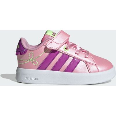 Adidas CHAUSSURE GRAND COURT 3.0 BÉBÉS FILLES St Tropic Bloom / Purple Burst / Hi-Res Yellow 20 - Publicité Adidas CHAUSSURE GRAND COURT 3.0 BÉBÉS FILLES St Tropic Bloom / Purple Burst / Hi-Res Yellow 20 - Publicité