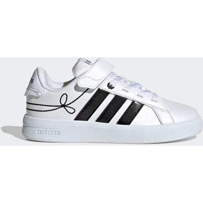 Adidas CHAUSSURE GRAND COURT 3.0 FILLES Cloud White / Core Black / Hi-Res Yellow 35 - Publicité Adidas CHAUSSURE GRAND COURT 3.0 FILLES Cloud White / Core Black / Hi-Res Yellow 35 - Publicité
