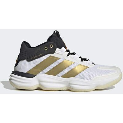 Adidas Chaussure Court Stabil Indoor Cloud White / Gold Metallic / Core Black 39 1/3 - Publicité Adidas Chaussure Court Stabil Indoor Cloud White / Gold Metallic / Core Black 39 1/3 - Publicité