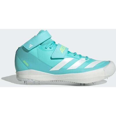 Adidas Chaussure de lancer de javelot Adizero Flash Aqua / Zero Metalic / Lucid Lemon 42 2/3 - Publicité Adidas Chaussure de lancer de javelot Adizero Flash Aqua / Zero Metalic / Lucid Lemon 42 2/3 - Publicité