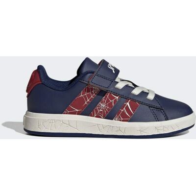 Chaussure adidas Marvel Spider-Man Grand Court Dark Blue / Active Maroon / Off White 29 - Publicité Chaussure adidas Marvel Spider-Man Grand Court Dark Blue / Active Maroon / Off White 29 - Publicité